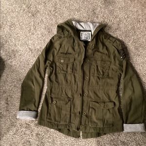 Volcom Green Army Jacket